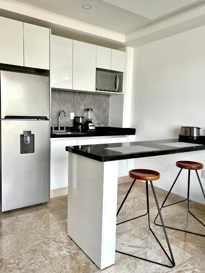 Paradise Apt Steps 5Thav & Beach بلايا ديل كارمن المظهر الخارجي الصورة